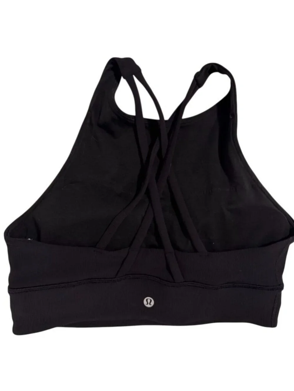 lululemon Ribbed Luxtreme High Neck Sports Bra B/C Cup Size 8 LW2CK8S